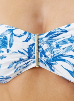 Positano Blue Leaf Bikini Top 17 Positano Blue Leaf Bikini Top -Melissa Odabash Sale positano blue leaf bikini top closeup 2025