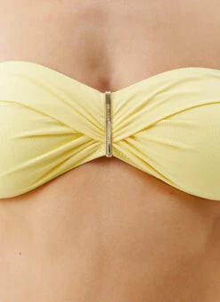 Positano Yellow Bikini Top 14 Positano Yellow Bikini Top -Melissa Odabash Sale positano yellow bikini top closeup 2025