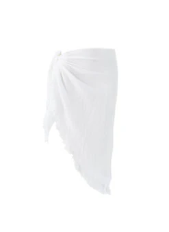 Exclusive Roxanne White Sarong -Melissa Odabash Sale roxanne white cutouts 2025