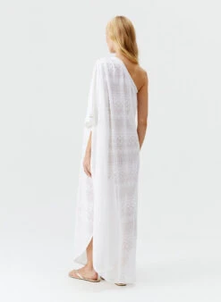 Savannah White Dress -Melissa Odabash Sale savannah white dress model 2025 B