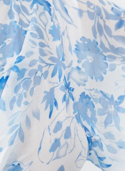 Melissa Odabash Tabitha Blue Floral Dress -Melissa Odabash Sale tabitha blue floral dress closeup 2025