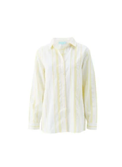 Tina Yellow Stripe Shirt
