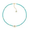 Turquoise EyeNecklace -Melissa Odabash Sale turquoise eye necklace