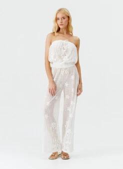 Viv White Jumpsuit -Melissa Odabash Sale viv white jumpsuit model 2025 P